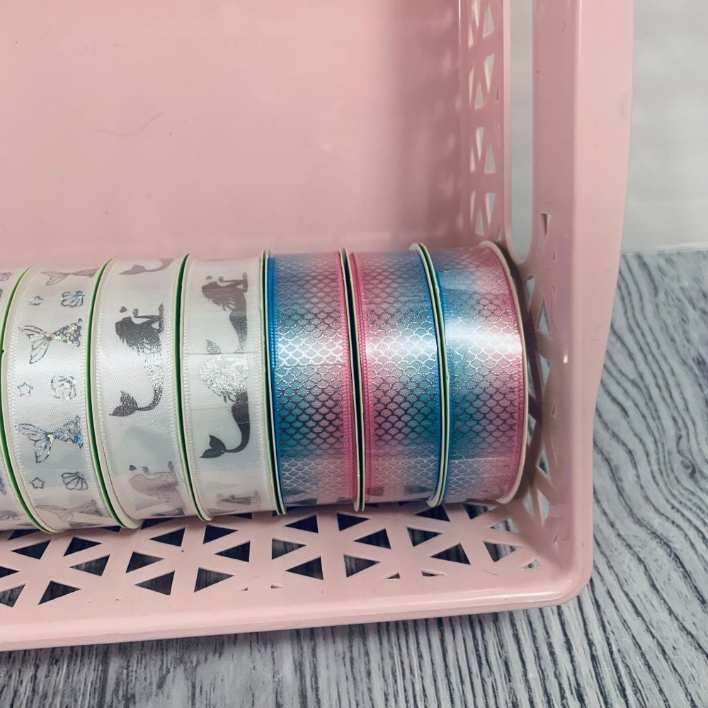 Ribbon Lot Mermaid Cute Lace Shine Satin And More Crafts DIY  #6 - Picture 4 of 8